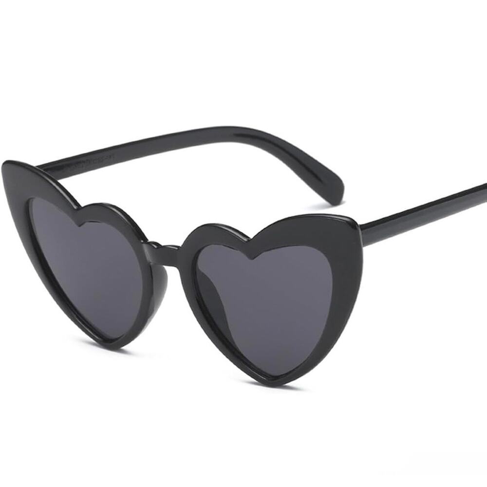 Heart Shaped Women Cat Eye Retro Sunglasses
